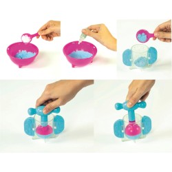 Clementoni Scienza e Gioco - Il Laboratorio delle bombe Frizzanti, Set Creazioni Effervescenti, Colorate e Profumate, Crea Bomb