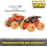 Monster Jam, set di gioco El Toro Loco Venom Velocity Scorpion, Mini Jams, 2 veicoli Monster Truck die-cast speciali El Toro Lo