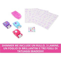 Cool Maker, Shimmer Me Roll Crea Tattoo, Gioco Tatuaggi, Giocattoli Creativi per bambine, 7+ anni
