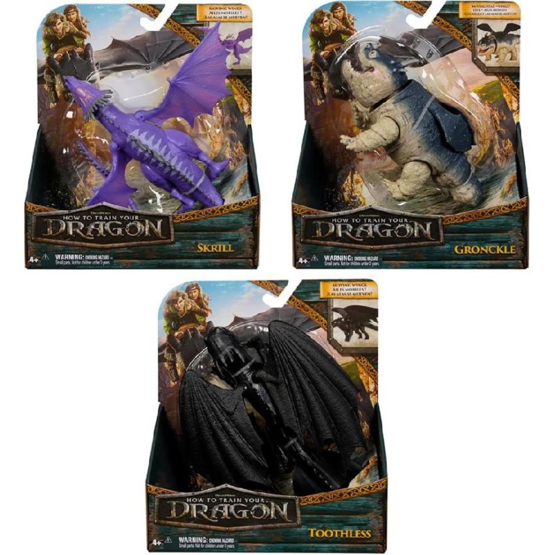 DRAGON TRAINER 3 - Personaggi 15 cm - personaggi assortiti, 1 pezzo