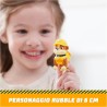Rubble & Crew, Veicolo da lavoro Deluxe di Rubble, Bulldozer da cantiere con luci, suoni e personaggio, giocattoli per bambini