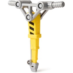 Rubble & Crew, Mega Gru di Charger, Veicolo Giocattolo con Personaggio Charger e 2 Attrezzi Rimovibili, Giocattoli Paw Patrol p