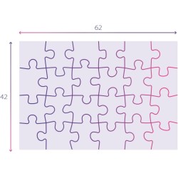 Clementoni - Puzzle per Bambini 24 Pezzi Supercolor, per Bambini 3+ Anni, Illustrazione Disney Minnie, Idea Regalo, Made in Ita