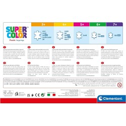 Clementoni - 24249 - Marvel Spidey And His Amazing Friends Supercolor - 24 Maxi Pezzi, Puzzle Cartoni Animati