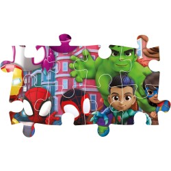 Clementoni - 24249 - Marvel Spidey And His Amazing Friends Supercolor - 24 Maxi Pezzi, Puzzle Cartoni Animati