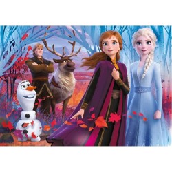 Supercolor Puzzle - Disney Frozen 2-104 pezzi, puzzle bambini
