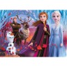 Supercolor Puzzle - Disney Frozen 2-104 pezzi, puzzle bambini