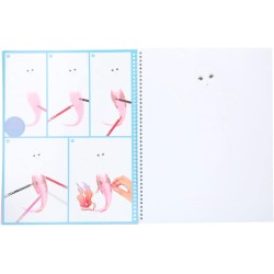 Depesche 12147 Crea Il Tuo TOPModel - Libro da colorare Fantasy con 78 Pagine per Creare Abiti magici, Libretto da colorare con