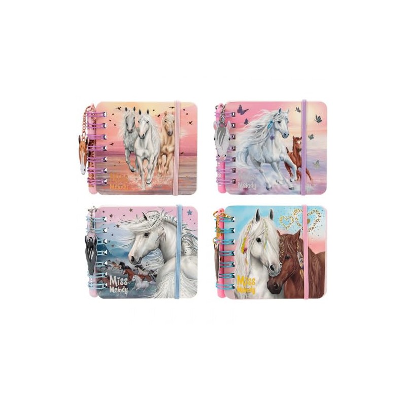Depesche Miss Melody - Taccuino, modelli assortiti, 1 pezzo