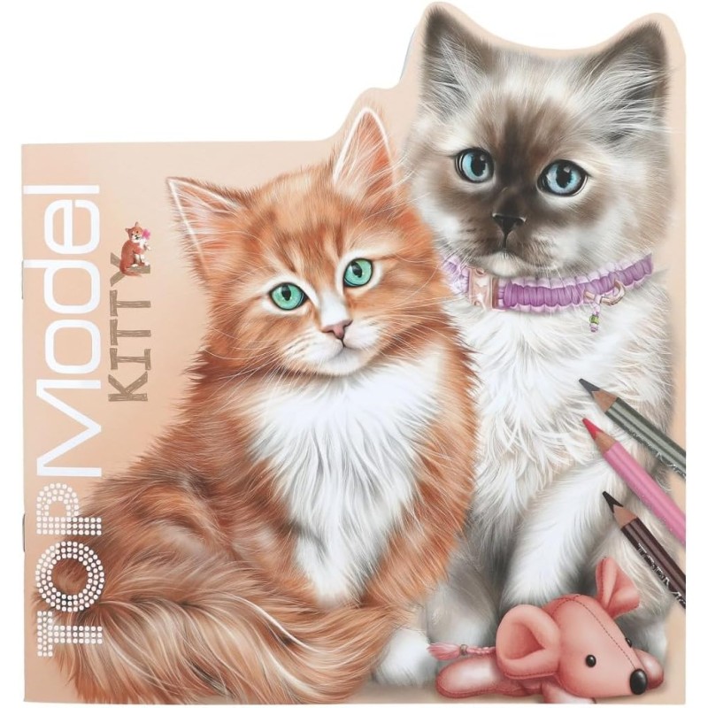 Topmodel - Kleurboek Doggy & Kitty - Kitty