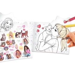 Topmodel - Kleurboek Doggy & Kitty - Kitty