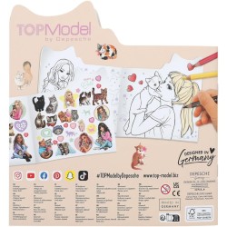 Topmodel - Kleurboek Doggy & Kitty - Kitty
