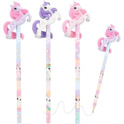 Depesche Ylvi - Matita 3D con Figurina, modelli assortiti, 1 pezzo