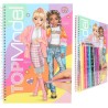 Depesche 12943 TOPModel Set di Libro da colorare 76 Pagine + mattite