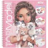 Depesche 13038 TOPModel Crea Il Tuo Gattino - Libro da colorare con 47 Pagine per disegnare Motivi di Gatti, incl. 5 Fogli di A