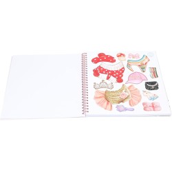 Depesche 13038 TOPModel Crea Il Tuo Gattino - Libro da colorare con 47 Pagine per disegnare Motivi di Gatti, incl. 5 Fogli di A