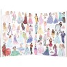 Depesche 13232 TOPModel Glamour - Libro di Adesivi con 20 Pagine per Creare Bellissimi Motivi per modelle, Inclusi 3 Adesivi a 