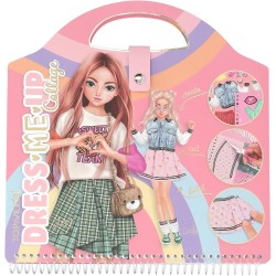 Depesche 13574 TOPModel - Libro di Adesivi Dress Me Up con 20 Pagine di Motivi di Ballerine prestampati da disegnare da Soli, I