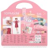 Depesche 13574 TOPModel - Libro di Adesivi Dress Me Up con 20 Pagine di Motivi di Ballerine prestampati da disegnare da Soli, I