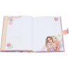 Depesche 13621 TOPModel Girl Power - Diario con codice numerico e sonoro, Libro in Rosa, con Motivo Modello e 192 Pagine a Righ