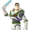 Mattel - Buzz Lightyear La vera storia di Buzz Space Ranger Alpha Buzz Lightyear Action Figure autentica da 12,7 cm, con 12 art