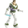 Mattel - Buzz Lightyear La vera storia di Buzz Space Ranger Alpha Buzz Lightyear Action Figure autentica da 12,7 cm, con 12 art
