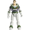 Mattel - Buzz Lightyear La vera storia di Buzz Space Ranger Alpha Buzz Lightyear Action Figure autentica da 12,7 cm, con 12 art