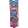 Barbie - Bambola Unicorno, con coloratissimi capelli fantasia, outfit sfumato e accessori fantasy a tema inclusi, ispirata a Ba