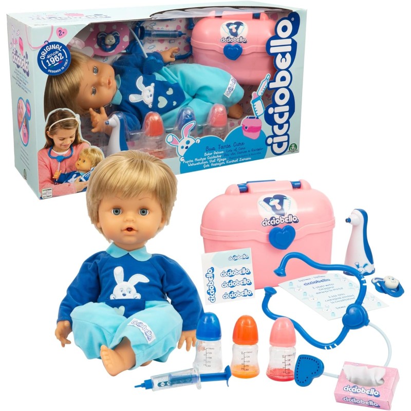 Giochi Preziosi - Cicciobello Bua Tantecure 42CM, CCB91000