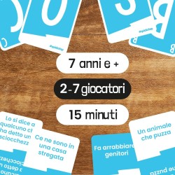 ATM Gaming QUICKSTOP Kids - Gioco di Carte per Bambini e Famiglie - Età 7+ - Da 2 a 7 Giocatori - Divertente e Veloce - Gioco d