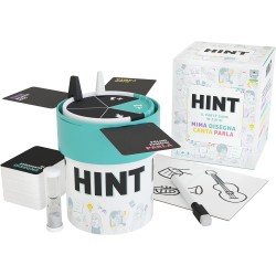 Asmodee Hint Go, Gioco da Tavolo con un Nuovo Design, 15+ Anni, 4+ Giocatori, Edizione in Italiano
