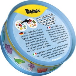 Asmodee Dobble Kids (Eco-Sleeve), Gioco Da Tavolo Per Bambini dai 4 anni in su, dai 2 ai 5 Giocatori, Edizione In Italiano