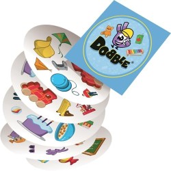Asmodee Dobble Kids (Eco-Sleeve), Gioco Da Tavolo Per Bambini dai 4 anni in su, dai 2 ai 5 Giocatori, Edizione In Italiano