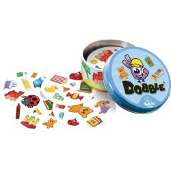 Asmodee Dobble Kids (Eco-Sleeve), Gioco Da Tavolo Per Bambini dai 4 anni in su, dai 2 ai 5 Giocatori, Edizione In Italiano