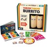 Asmodee - Throw Throw Burrito - Divertente Gioco da Tavolo, con Due Burrito Squishy, Carte da Gioco, 7+ Anni, 2-6 Giocatori, Ed