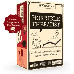 Asmodee Horrible Therapist, Gioco di Carte, Un Party Game di Exploding Kittens, 3-8 Giocatori, 17+ Anni, Edizione in Italiano