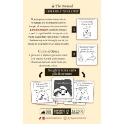 Asmodee Horrible Therapist, Gioco di Carte, Un Party Game di Exploding Kittens, 3-8 Giocatori, 17+ Anni, Edizione in Italiano