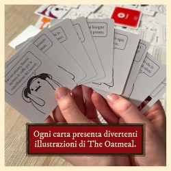 Asmodee Horrible Therapist, Gioco di Carte, Un Party Game di Exploding Kittens, 3-8 Giocatori, 17+ Anni, Edizione in Italiano