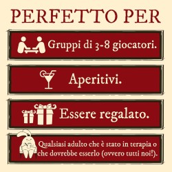 Asmodee Horrible Therapist, Gioco di Carte, Un Party Game di Exploding Kittens, 3-8 Giocatori, 17+ Anni, Edizione in Italiano