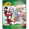 Crayola, Album da Colorare con Sticker Spidey, 32 pagine e 4 fogli di adesivi inclusi, 04-0738