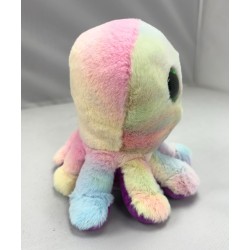 TY Beanie Boos - Bubbles il Polipo con Occhi Verdi Grandi e Glitter, il Peluche con gli Occhi Grandi Scintillanti - 15 Cm - T37