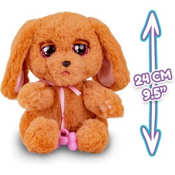 Baby Paws Cocker, Peluche Interattivo con Suoni, Apre e Chiude gli Occhi ed Include Borsetta, Copertina, Giocattolo Bambine e B