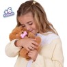 Baby Paws Cocker, Peluche Interattivo con Suoni, Apre e Chiude gli Occhi ed Include Borsetta, Copertina, Giocattolo Bambine e B