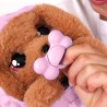 Baby Paws Cocker, Peluche Interattivo con Suoni, Apre e Chiude gli Occhi ed Include Borsetta, Copertina, Giocattolo Bambine e B
