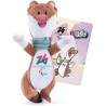 Trudi Mascotte dei Giochi Paralimpici Invernali di Milano Cortina 2026 | 13x9x8 cm Taglia XXS | Modello 68278