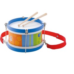 SEVI Tamburo | Trudi by Strumenti Giocattolo Bambini. Gioco Bimbo Musicale per Imparare a Suonare | 22x16x22cm | Strumenti Musi