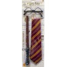 Rubies Kit accessori di Harry Potter per ragazzi include occhiali, bacchetta di Harry Potter e cravatta. Warner ufficiale