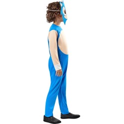 Rubies Costume Sonic The Hedgehog per bambino e bambina Tg.S (7/8 anni) 122-128 cm, Tuta e maschera, Licenza Ufficiale Sega