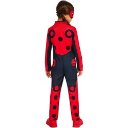 Rubies Costume ufficiale Zag America Miraculous Ladybug per bambini Tg.M (9/10 anni) 134-140 cm