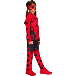 Rubies Costume ufficiale Zag America Miraculous Ladybug per bambini Tg.XS (5/6 anni) 110-116 cm